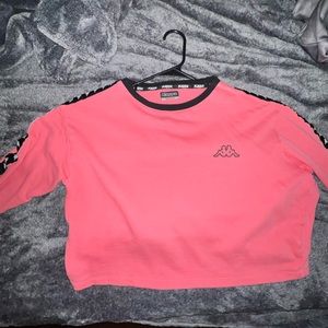 Pink Kappa Cropped Top